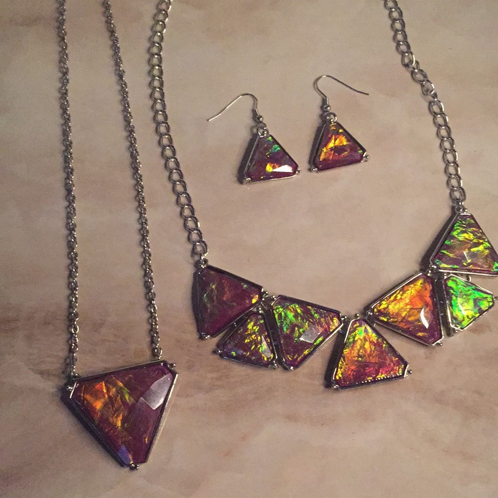 Multicolor Chroma Jewelry Set